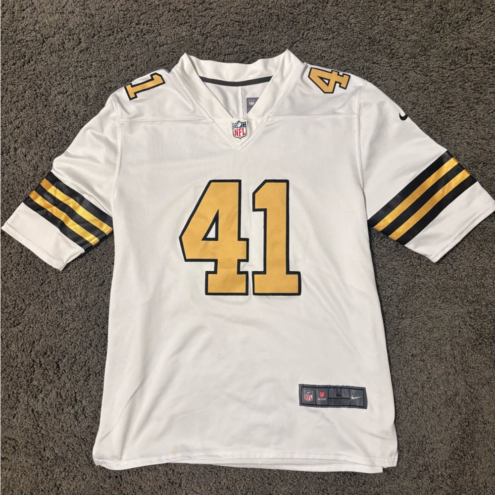 NFL New Orleans Saints Stitched Alvin Kamara Color Rush Jersey